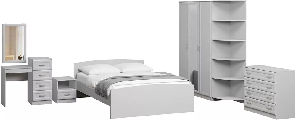 Модульная спальня  Арина-6 Серый