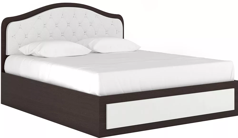 Кровать с мягкой спинкой Луиза-2 КС2 Дизайн-1