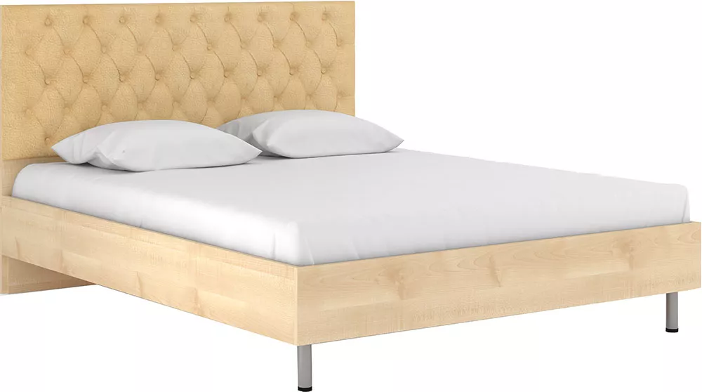 Кровать с мягкой спинкой Луиза-3 КС Дизайн-1