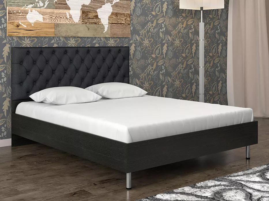 Кровать с мягкой спинкой Луиза-3 КС Дизайн-2