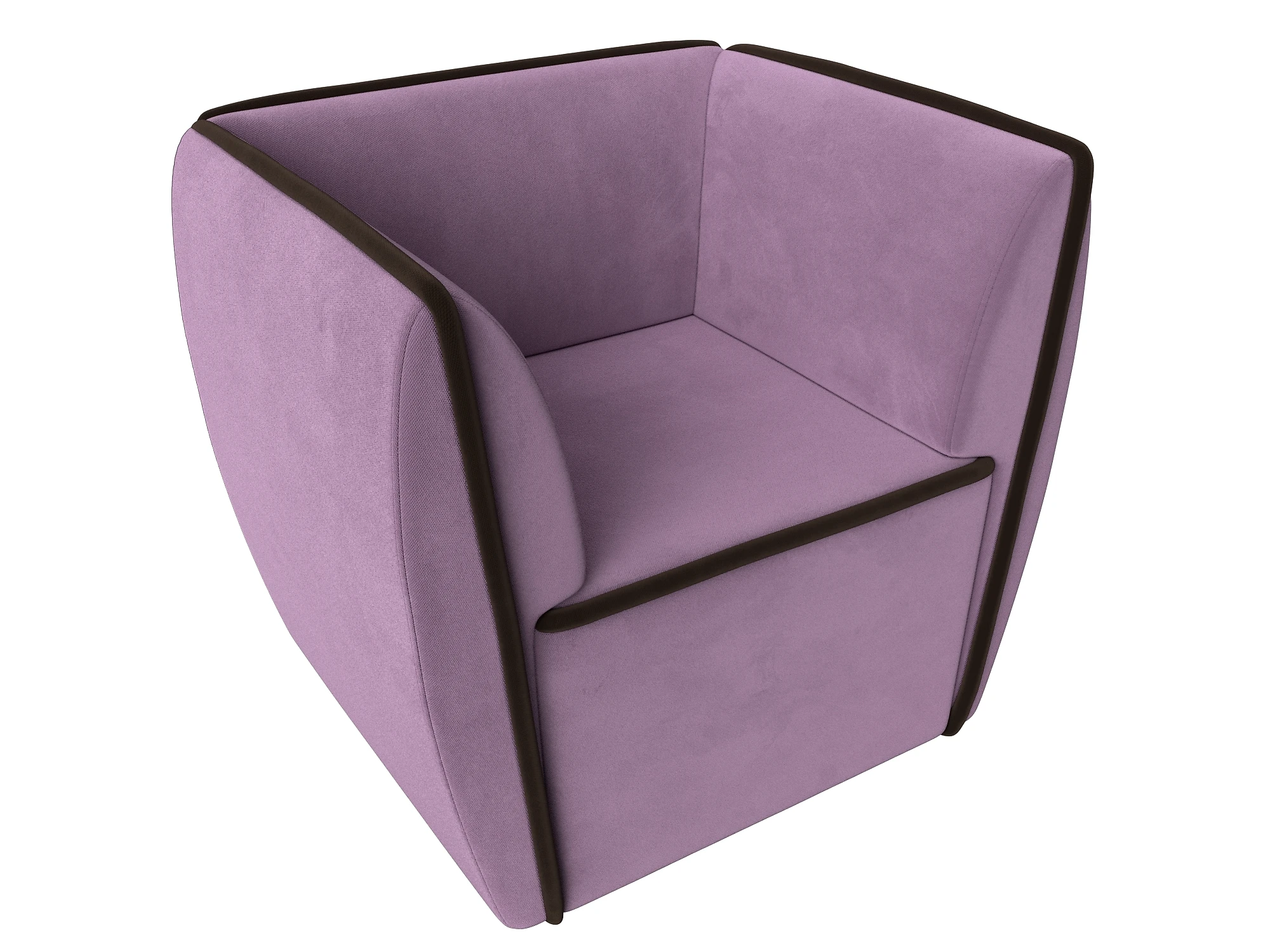 Фиолетовое кресло Бергамо Дизайн 18