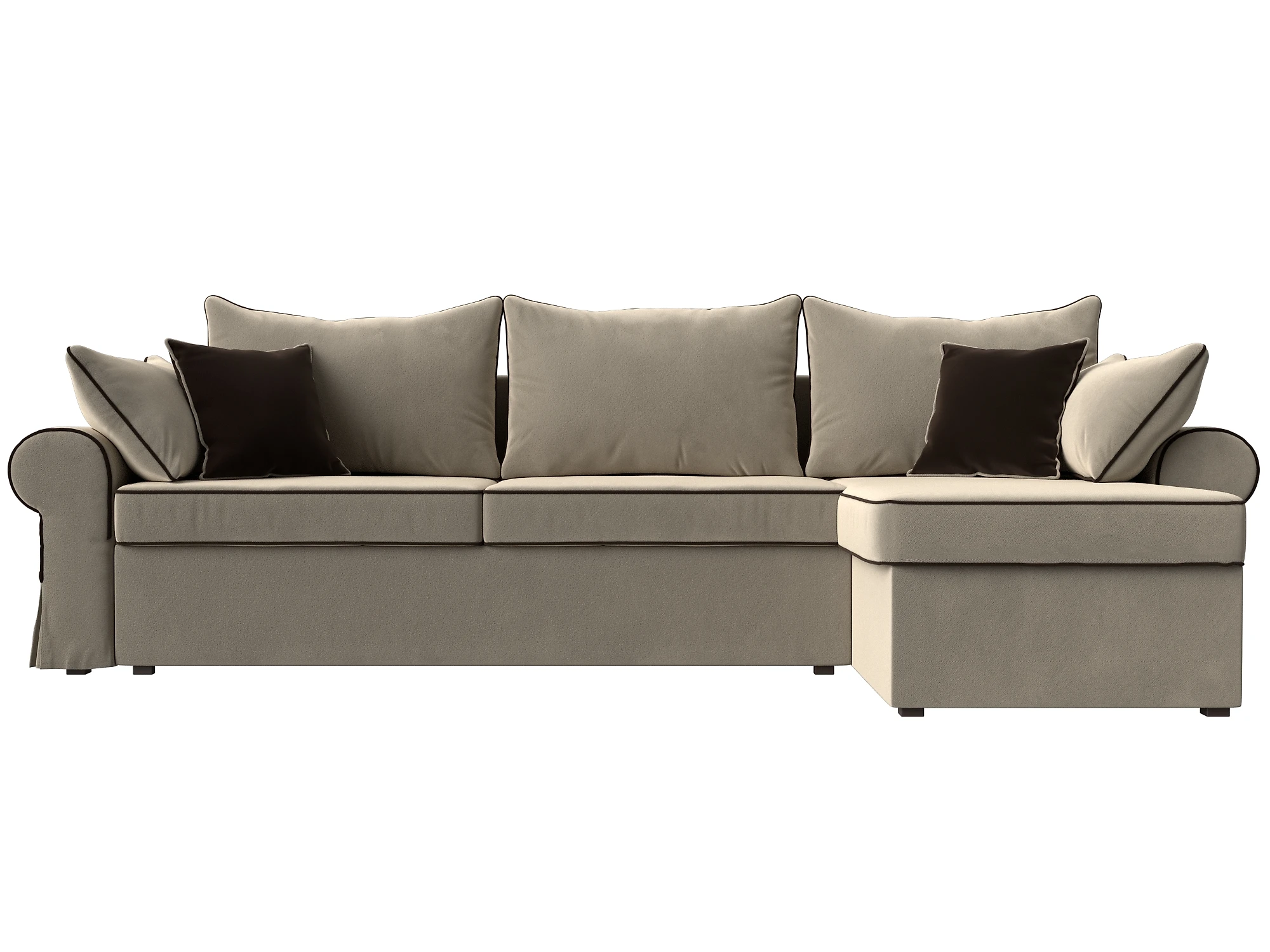 Угловой диван с ящиком для белья Элис Дизайн 1