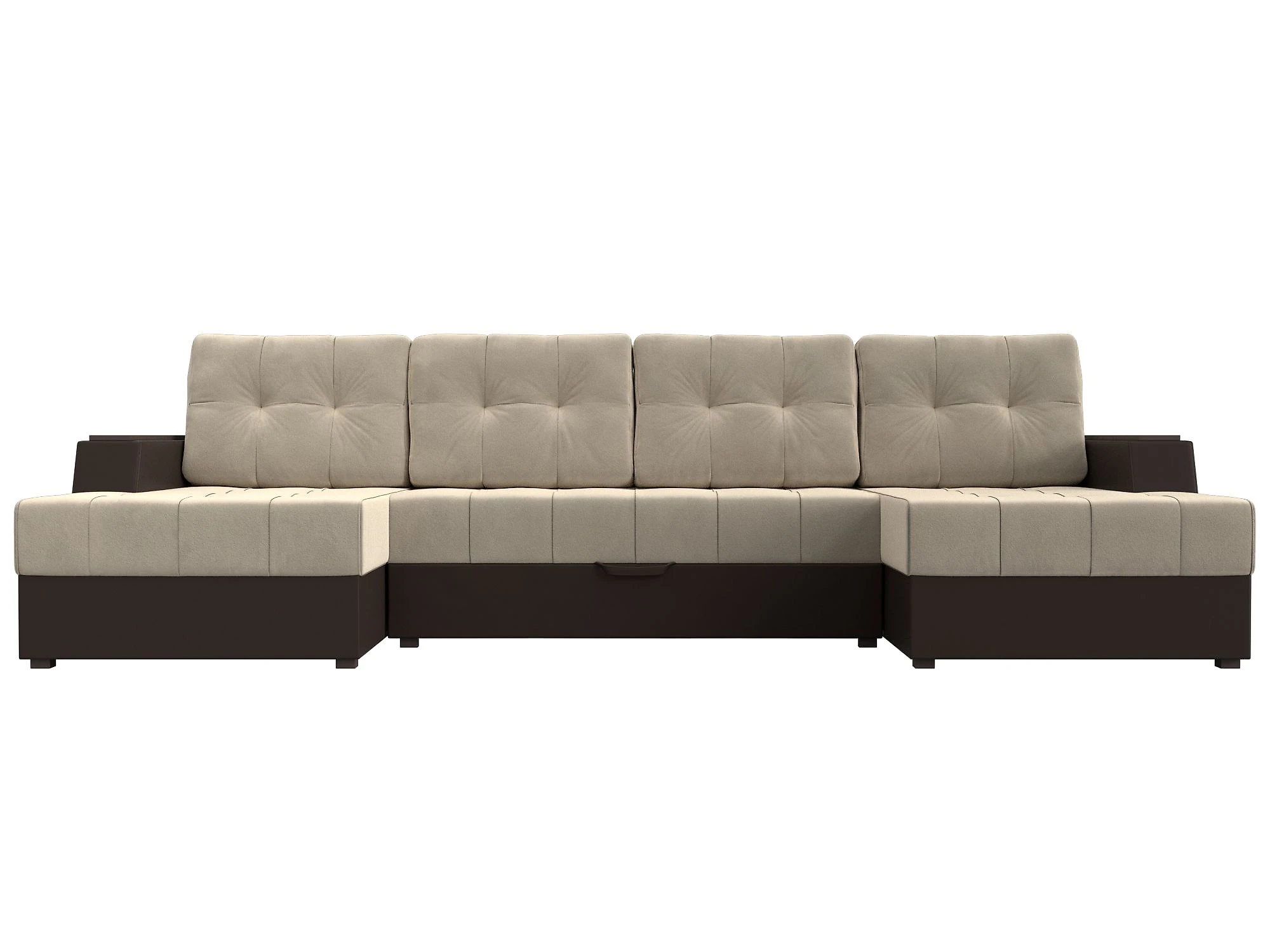 Модульный диван с оттоманкой  Эмир-П Дизайн 10