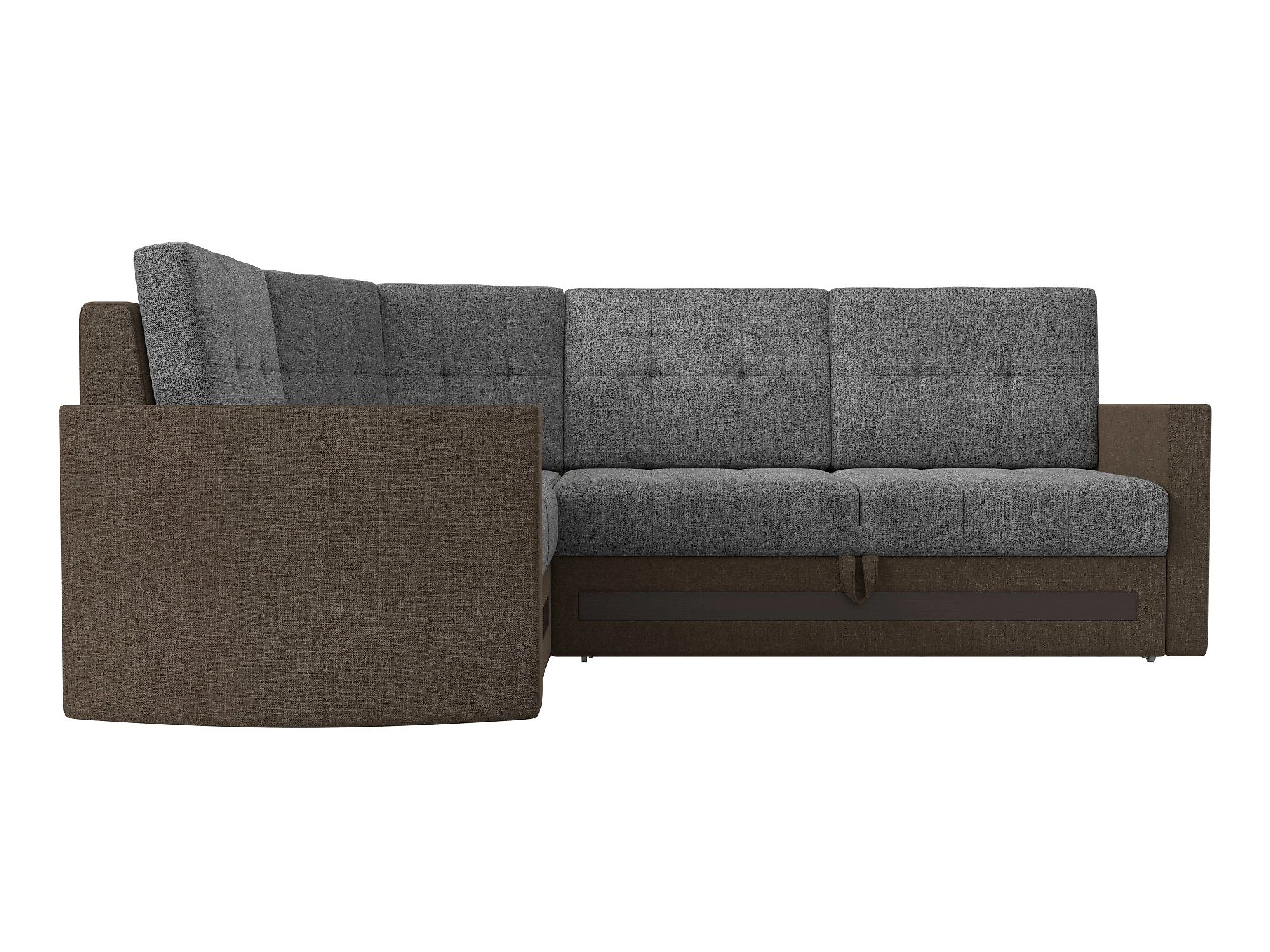 Угловой диван с правым углом Белла Кантри Дизайн 9