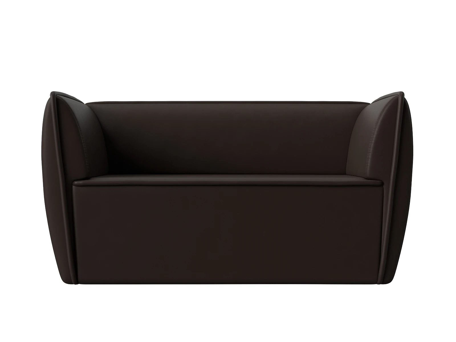Прямой кожаный диван Бергамо-2 Дизайн 25