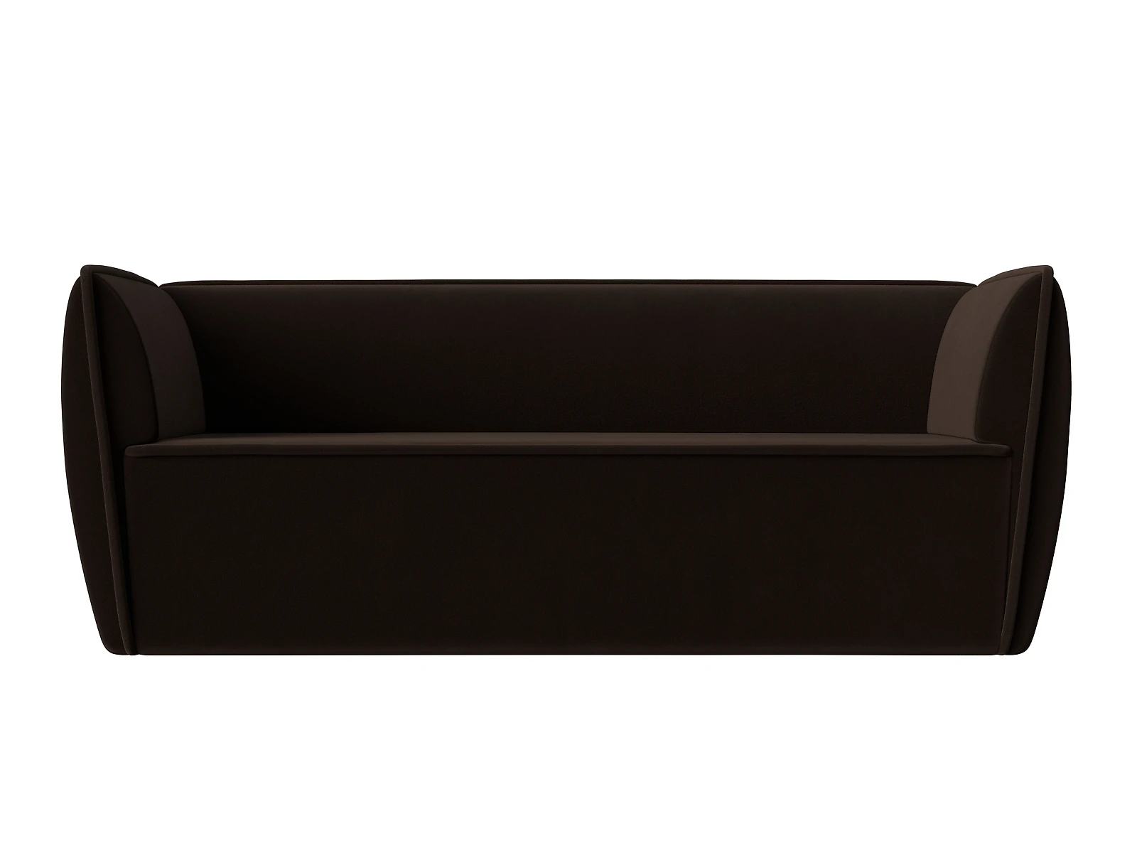 Узкий прямой диван Бергамо-3 Дизайн 15