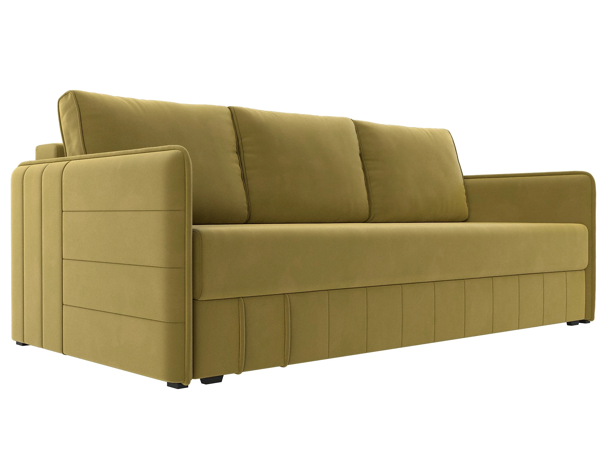 диван желтого цвета Слим НПБ Дизайн 8
