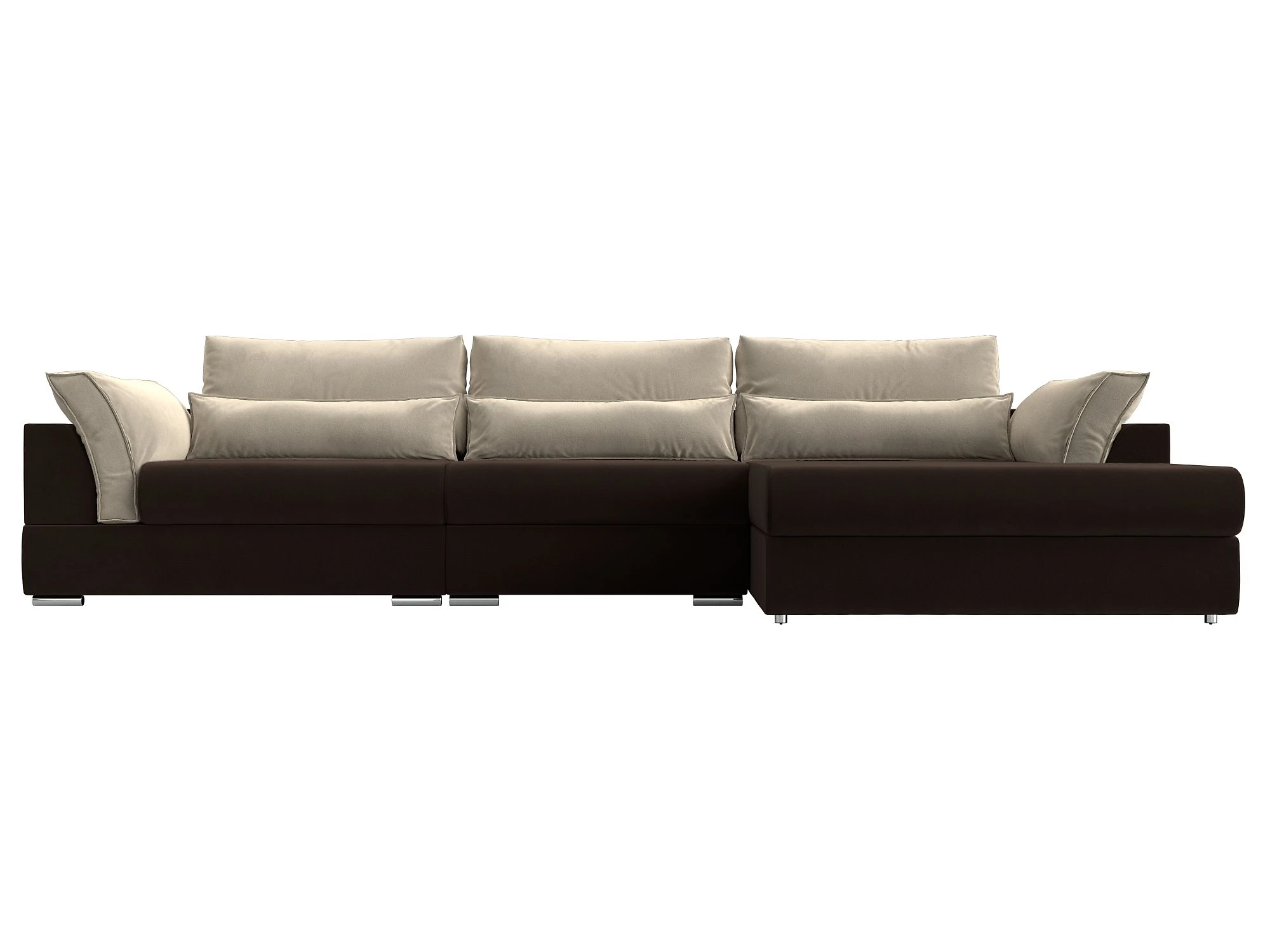 Угловой диван с независимым пружинным блоком Пекин Лонг Дизайн 18
