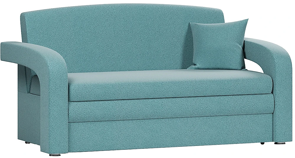Выкатной диван с ящиком для белья Кармен Лагуна