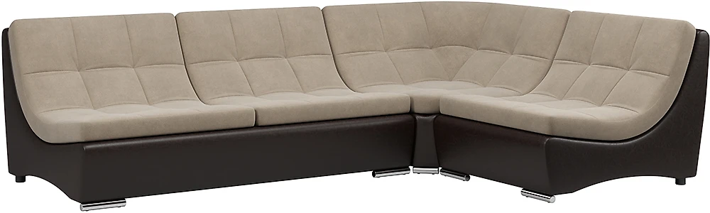 Модульный диван из велюра  Монреаль-4 Милтон