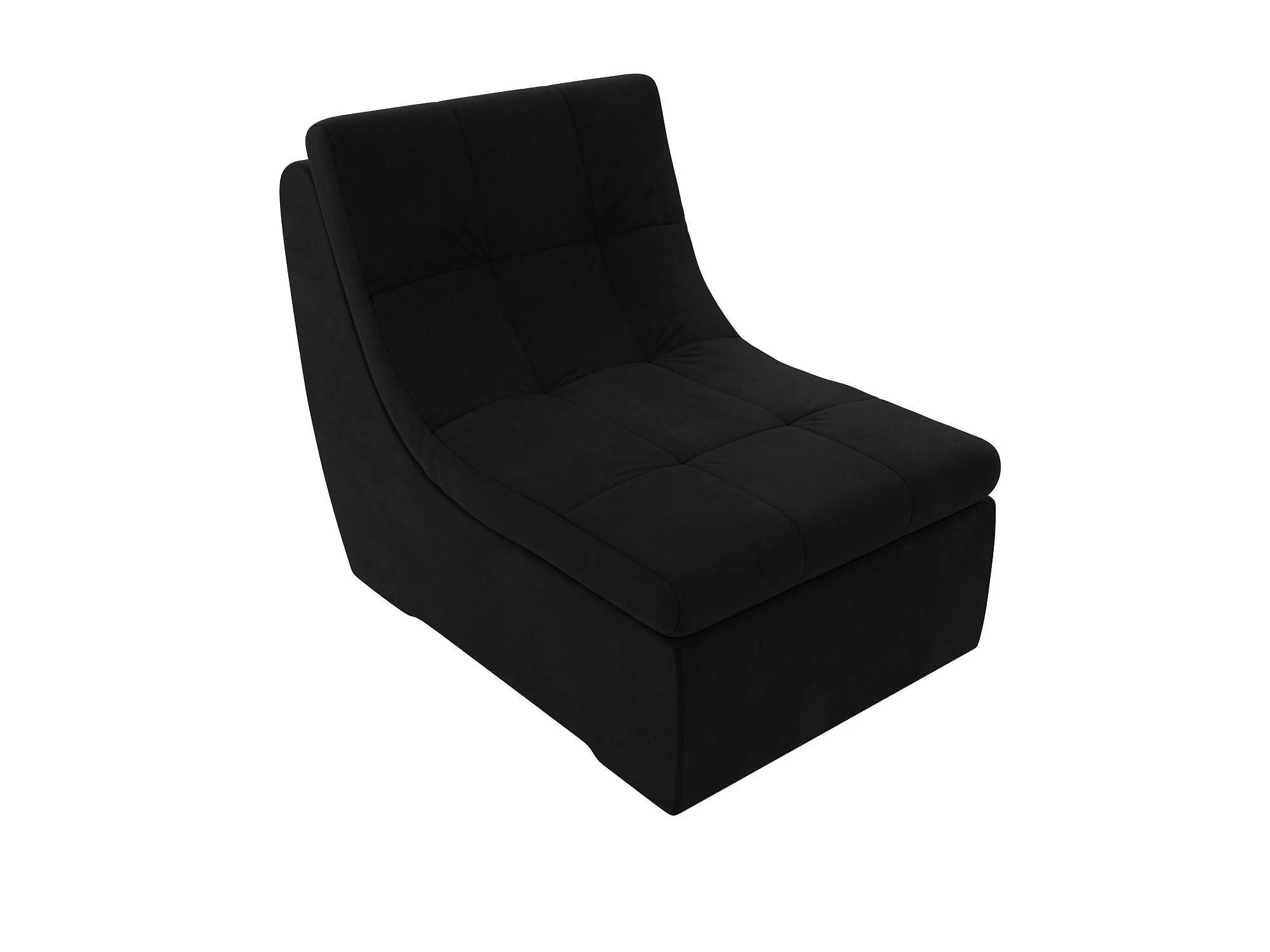 Чёрное кресло Холидей Дизайн 5