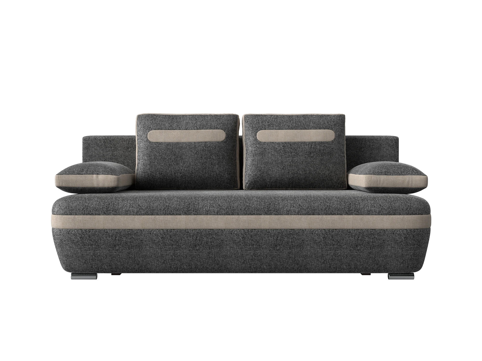 Прямой диван серого цвета Каир Кантри Дизайн 5