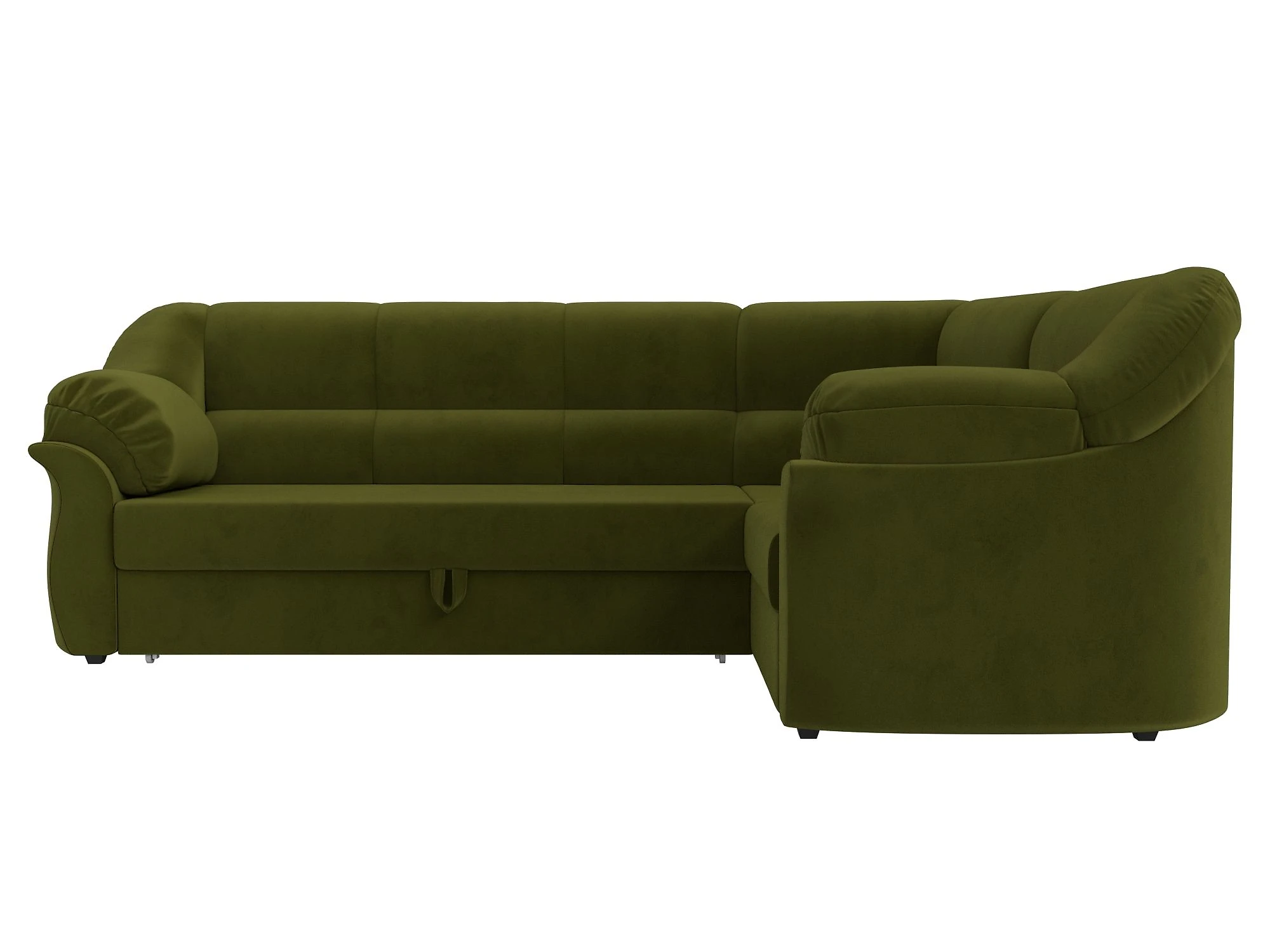 Угловой диван с правым углом Карнелла Дизайн 11