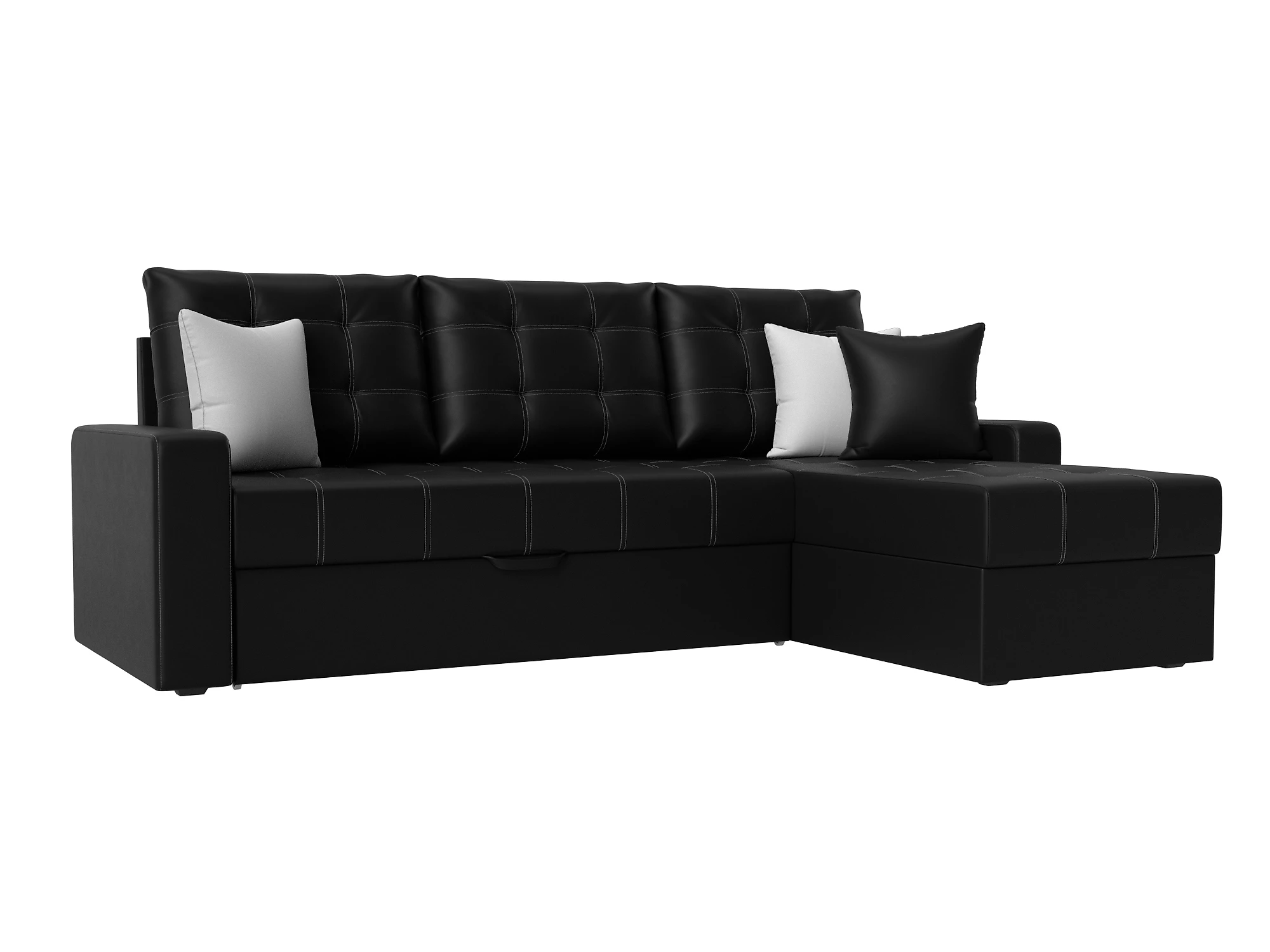 Угловой диван эконом класса Ливерпуль Дизайн 1