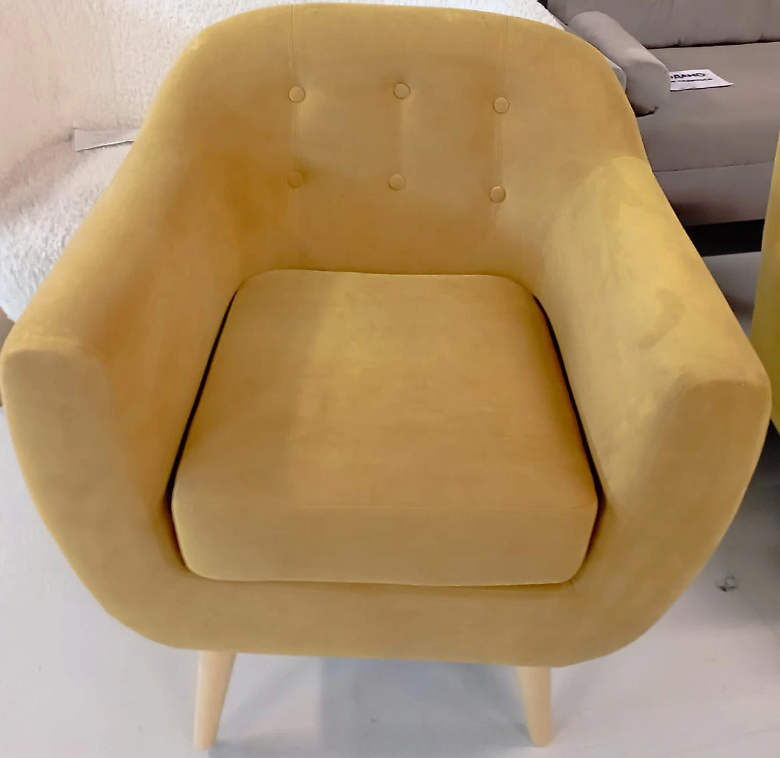 желтое кресло Роттердам арт. KZ000007767