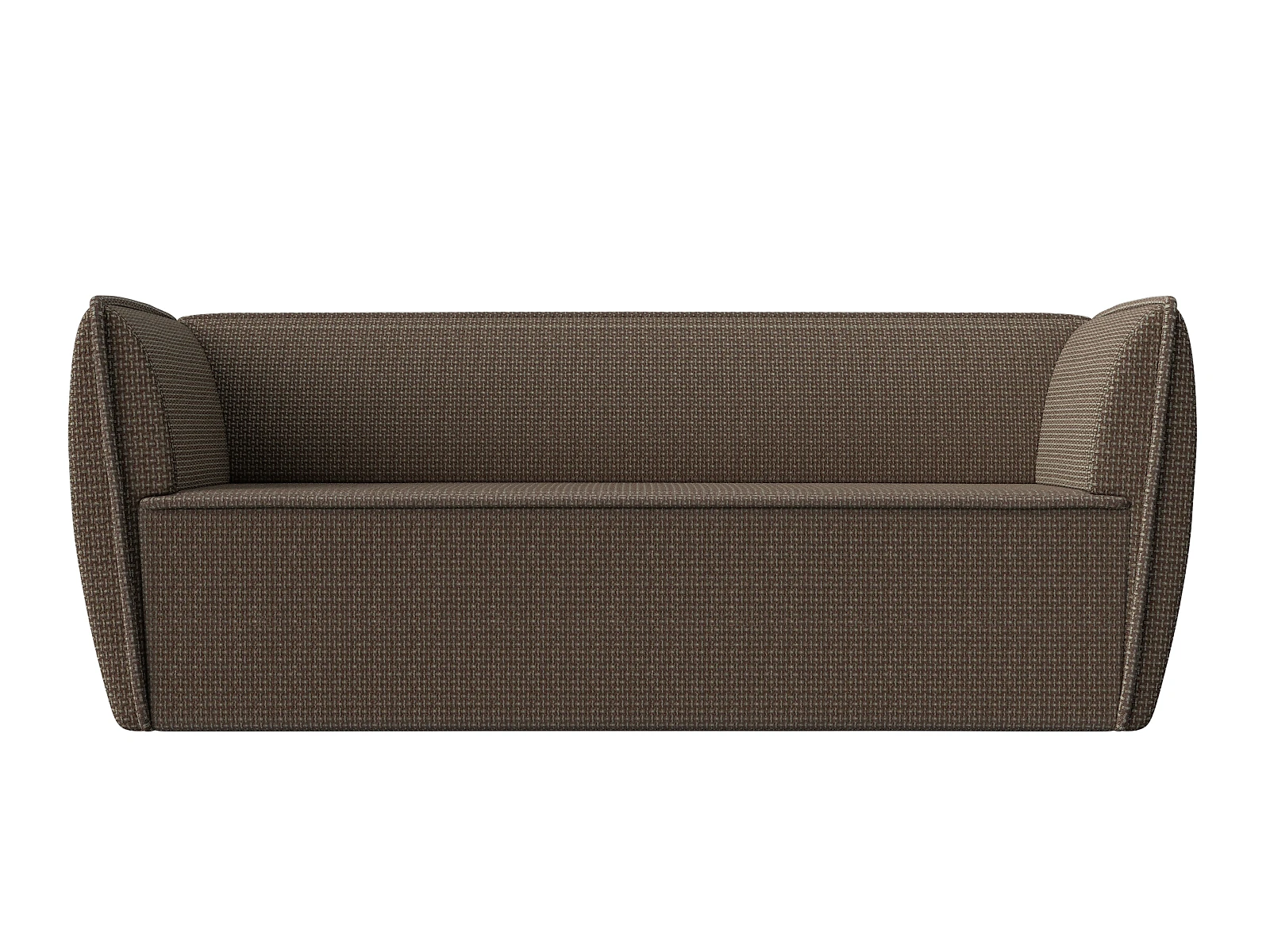 Узкий прямой диван Бергамо-3 Дизайн 3