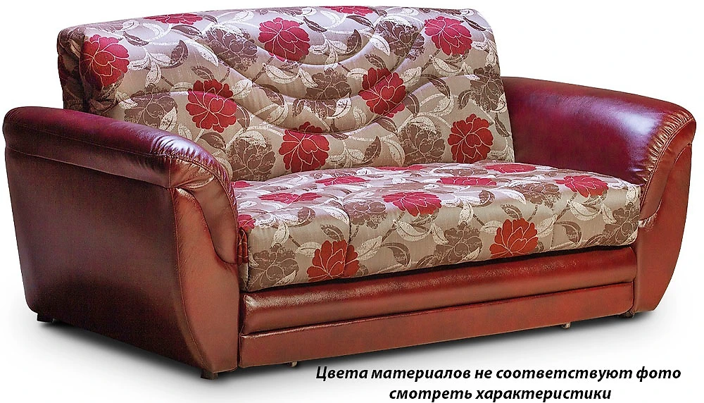 Прямой диван с механизмом аккордеон Леда (***м513)
