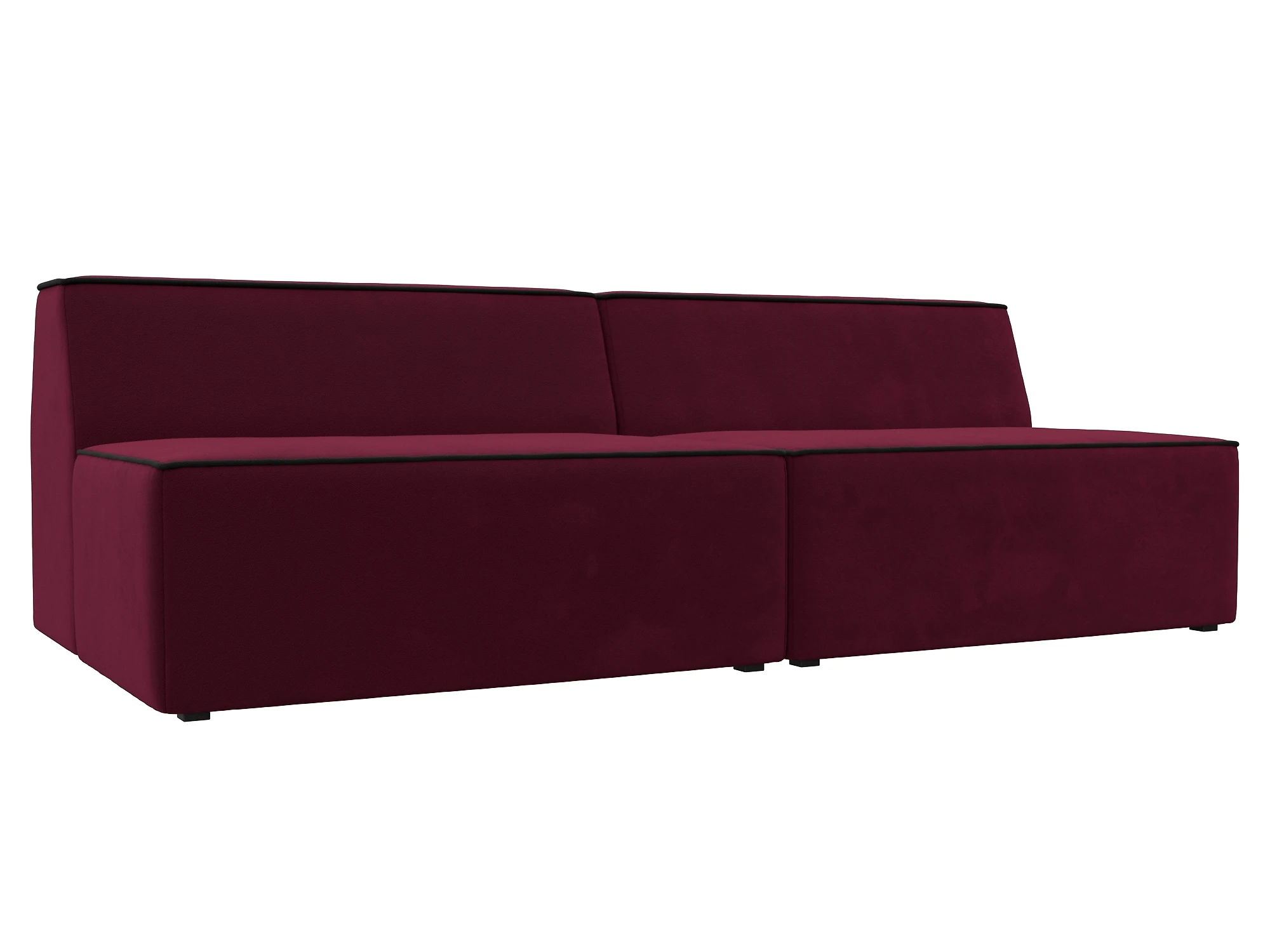 Чёрный модульный диван Монс Дизайн 11