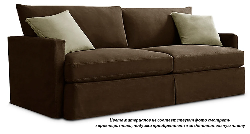 Маленький кожаный диван Марсия (м3)