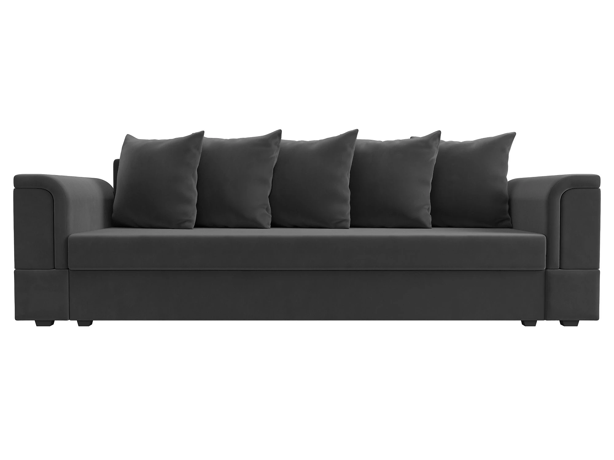 Полуторный раскладной диван Лига-005 Плюш Дизайн 6