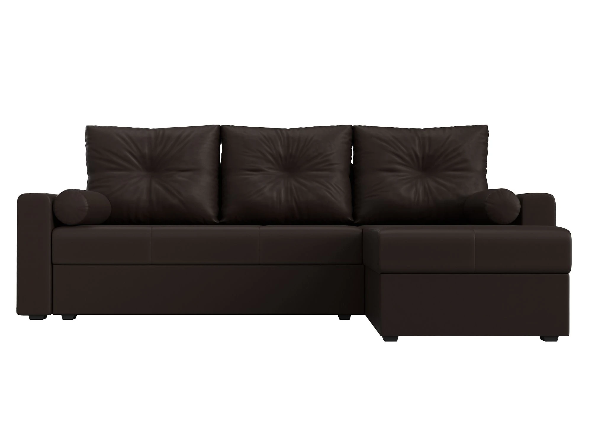 Угловой диван с подушками Верона Лайт Дизайн 14