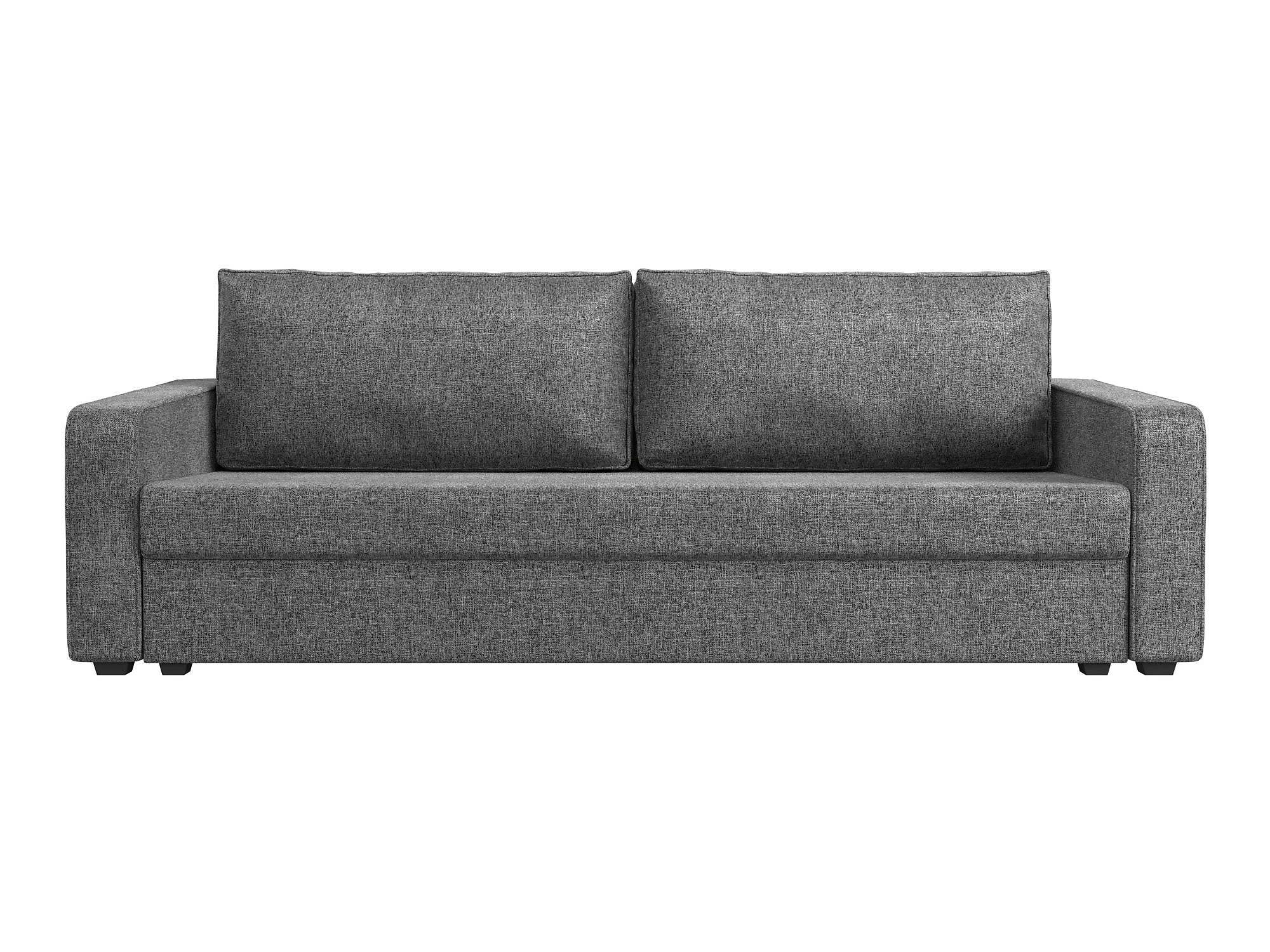 Прямой диван серого цвета Лига-009 Кантри Дизайн 3