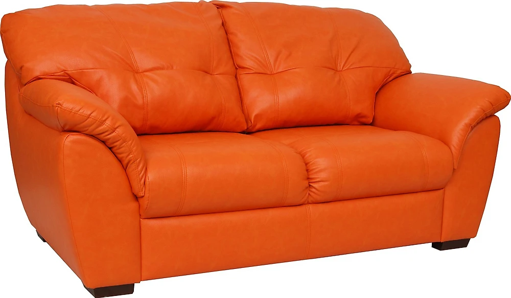 Офисный диван нераскладной Честер-2 (Орион-2) Оранж двухместный