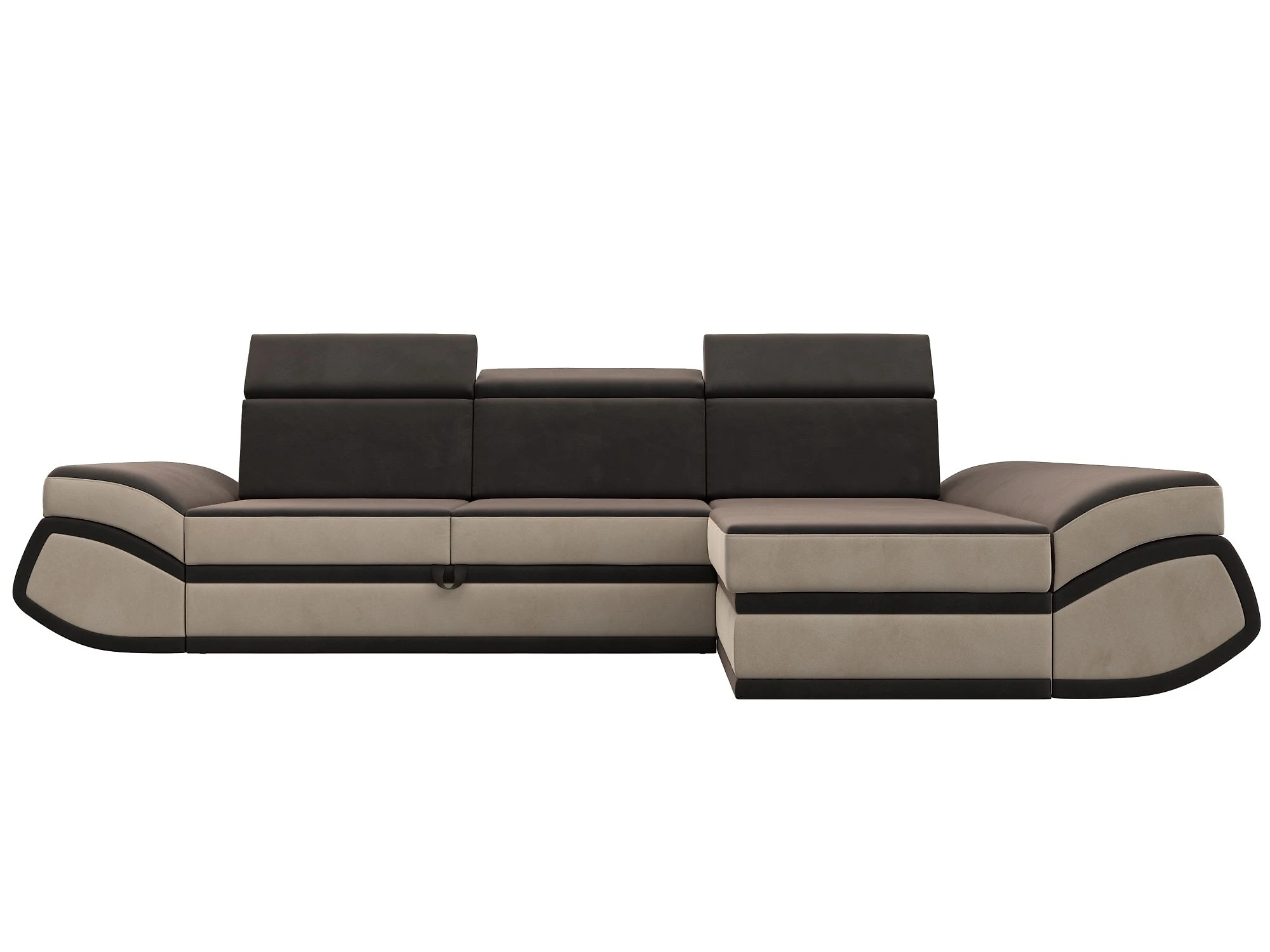 Угловой диван для ежедневного сна Лига-032 Плюш Дизайн 4