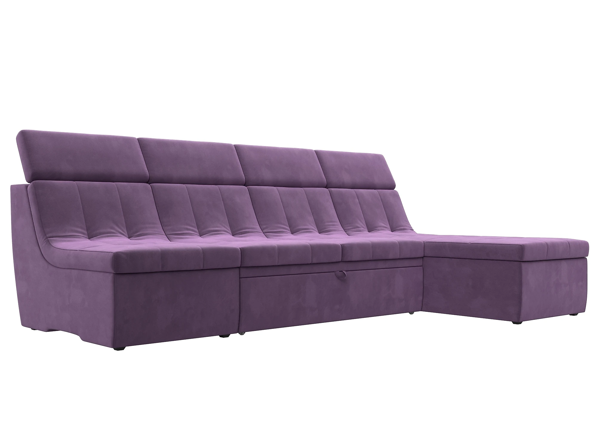 Угловой диван с креслом Холидей Люкс Дизайн 6