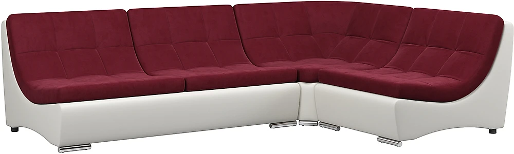 Угловой диван с механизмом итальянская раскладушка Монреаль-4 Марсал