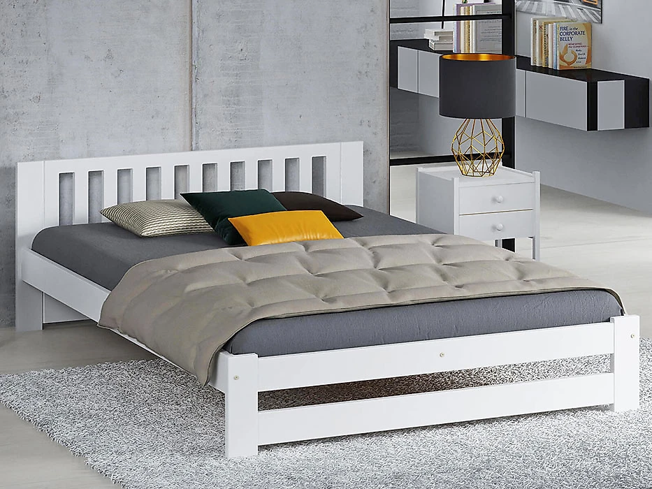 классическая кровать Цюрих-2 160х200 с матрасом
