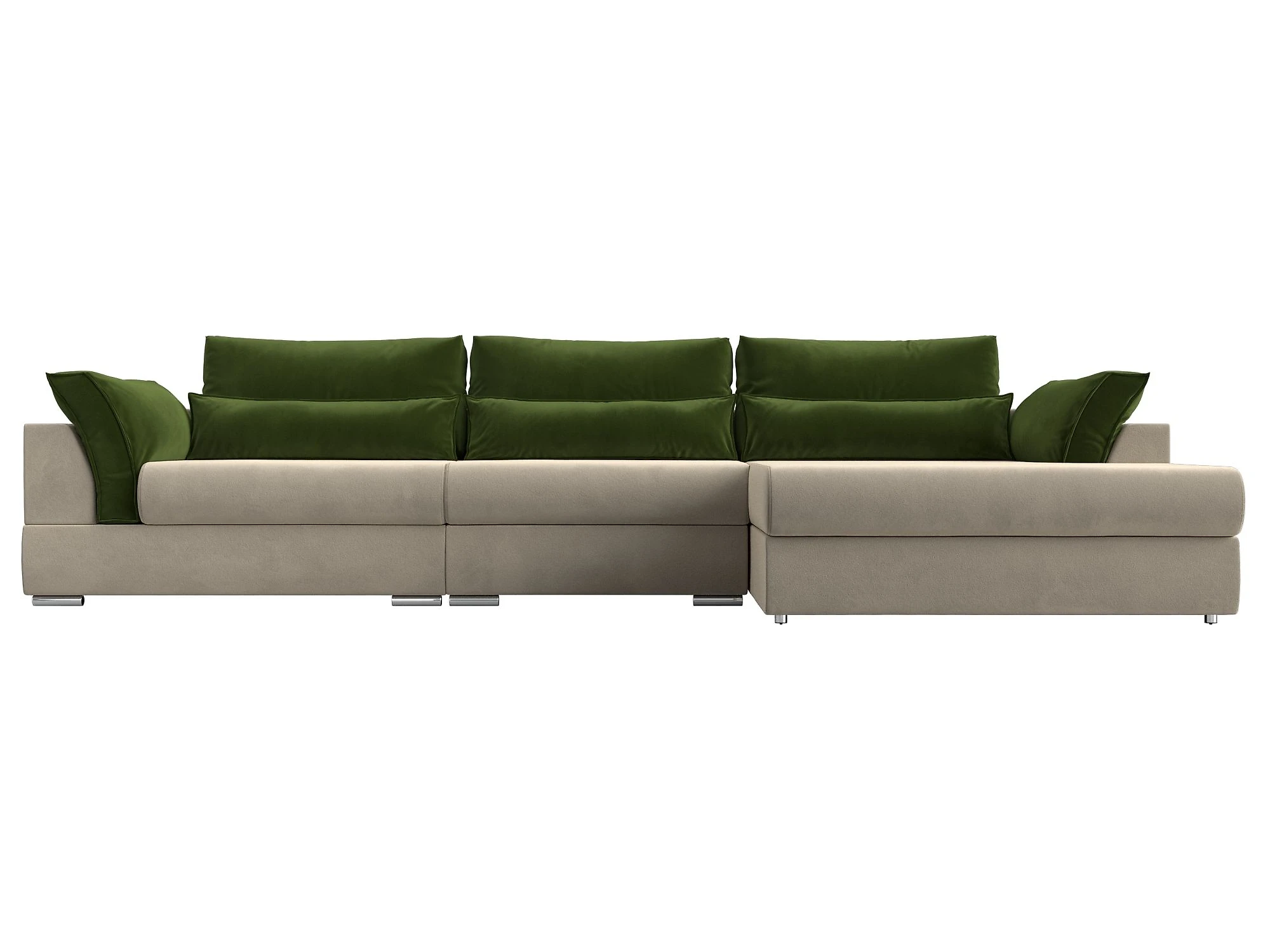 Угловой диван с независимым пружинным блоком Пекин Лонг Дизайн 12