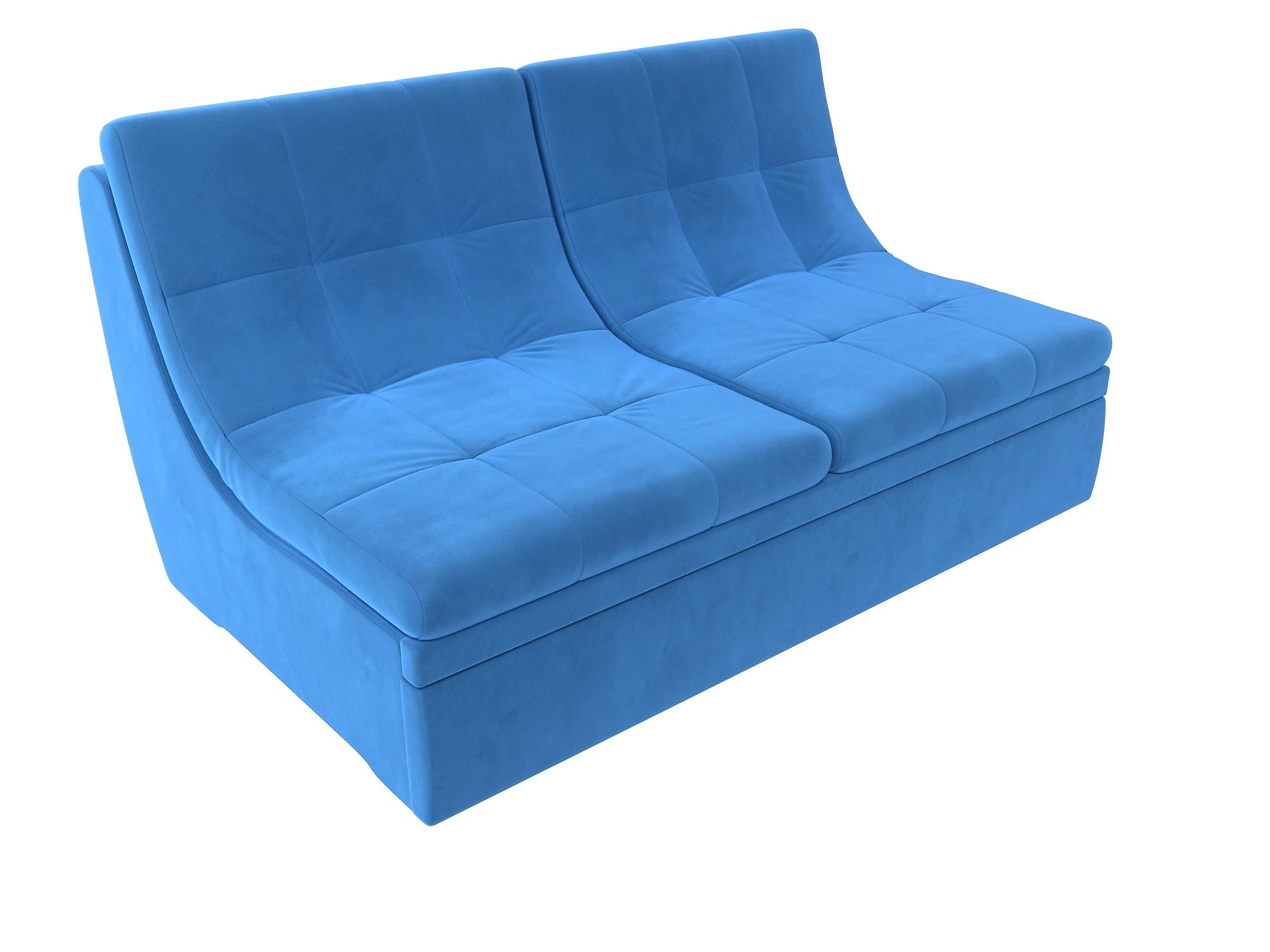 Модульный диван с оттоманкой  Холидей Плюш Дизайн 6