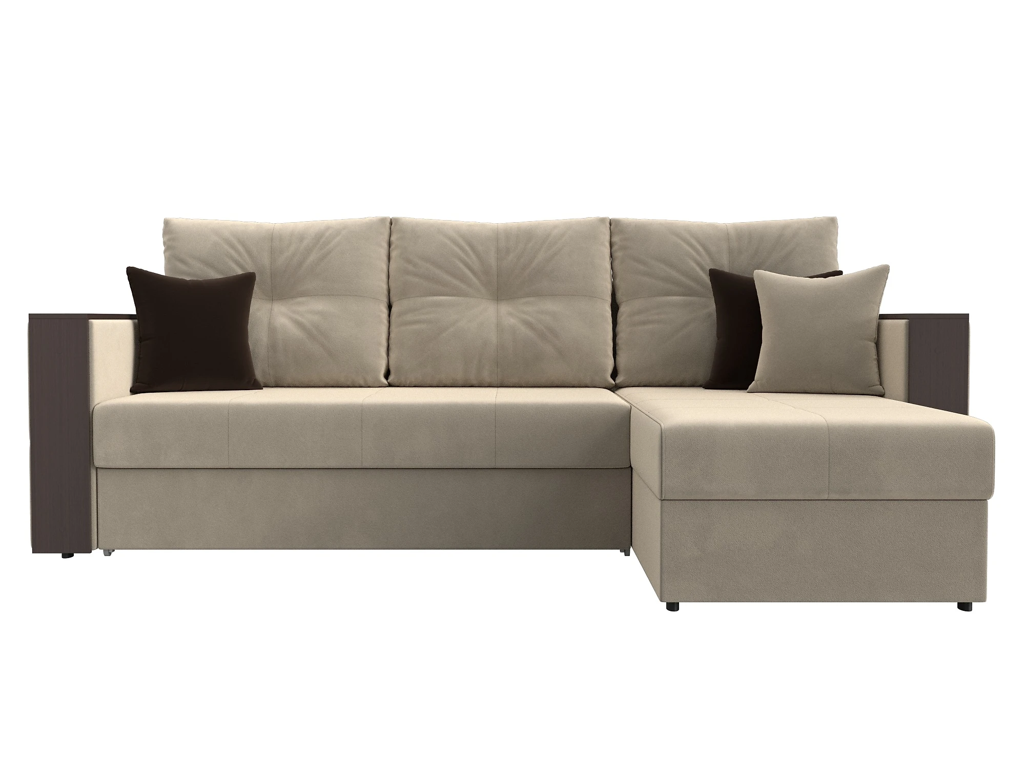Угловой диван с левым углом Валенсия Дизайн 9