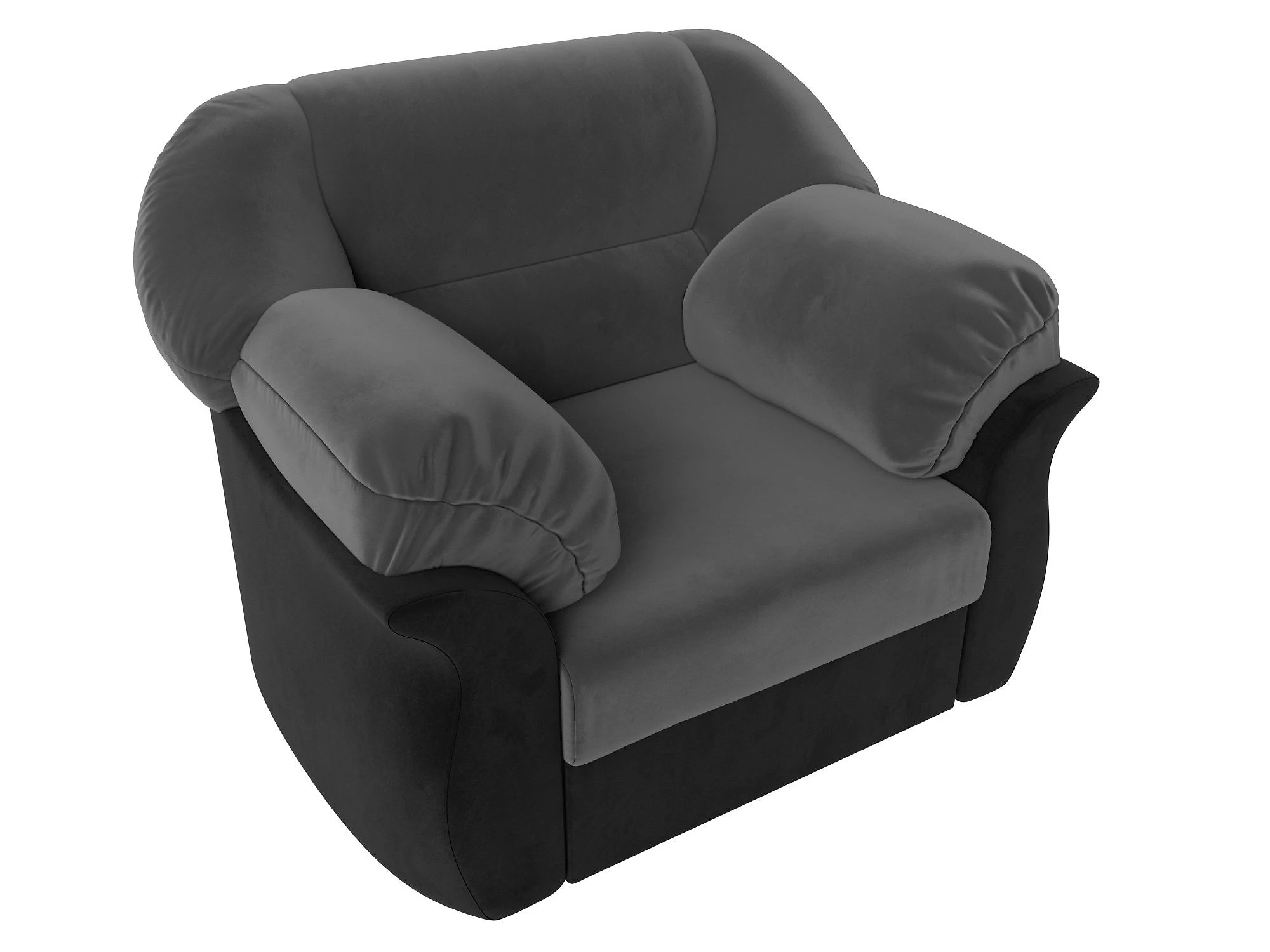 Кресло с подлокотниками Карнелла Плюш Дизайн 9