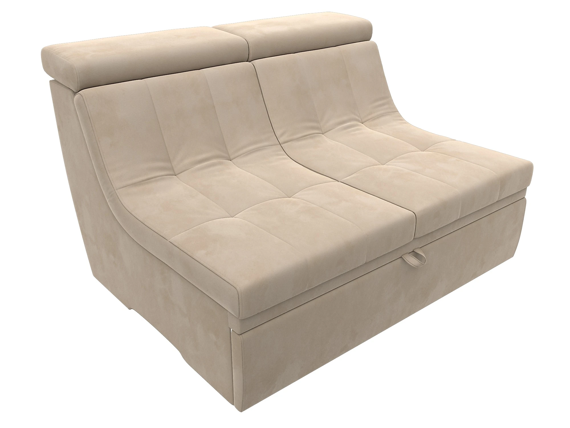 Модульный диван из велюра  Холидей Люкс Плюш Дизайн 1
