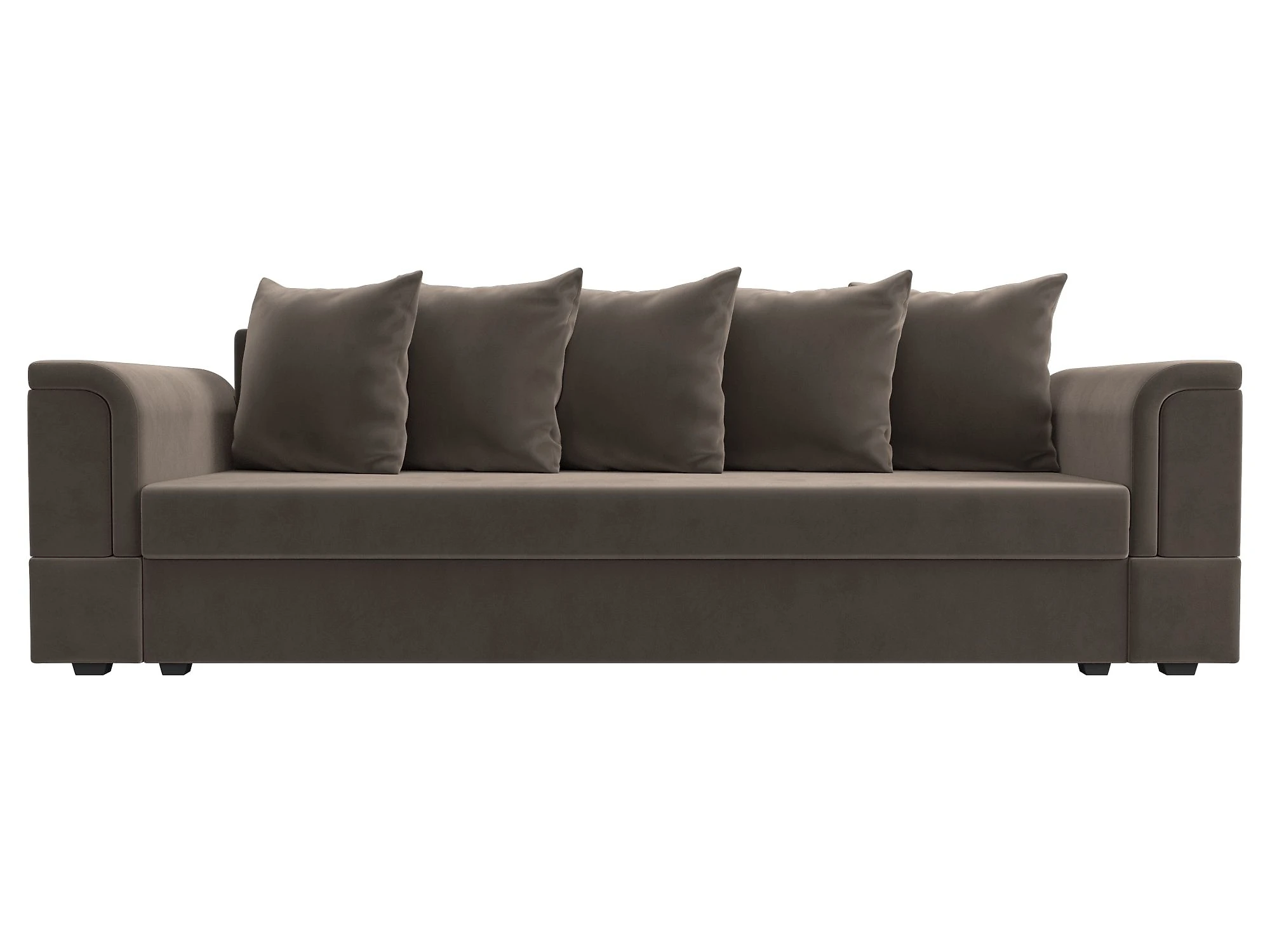 Полуторный раскладной диван Лига-005 Плюш Дизайн 5