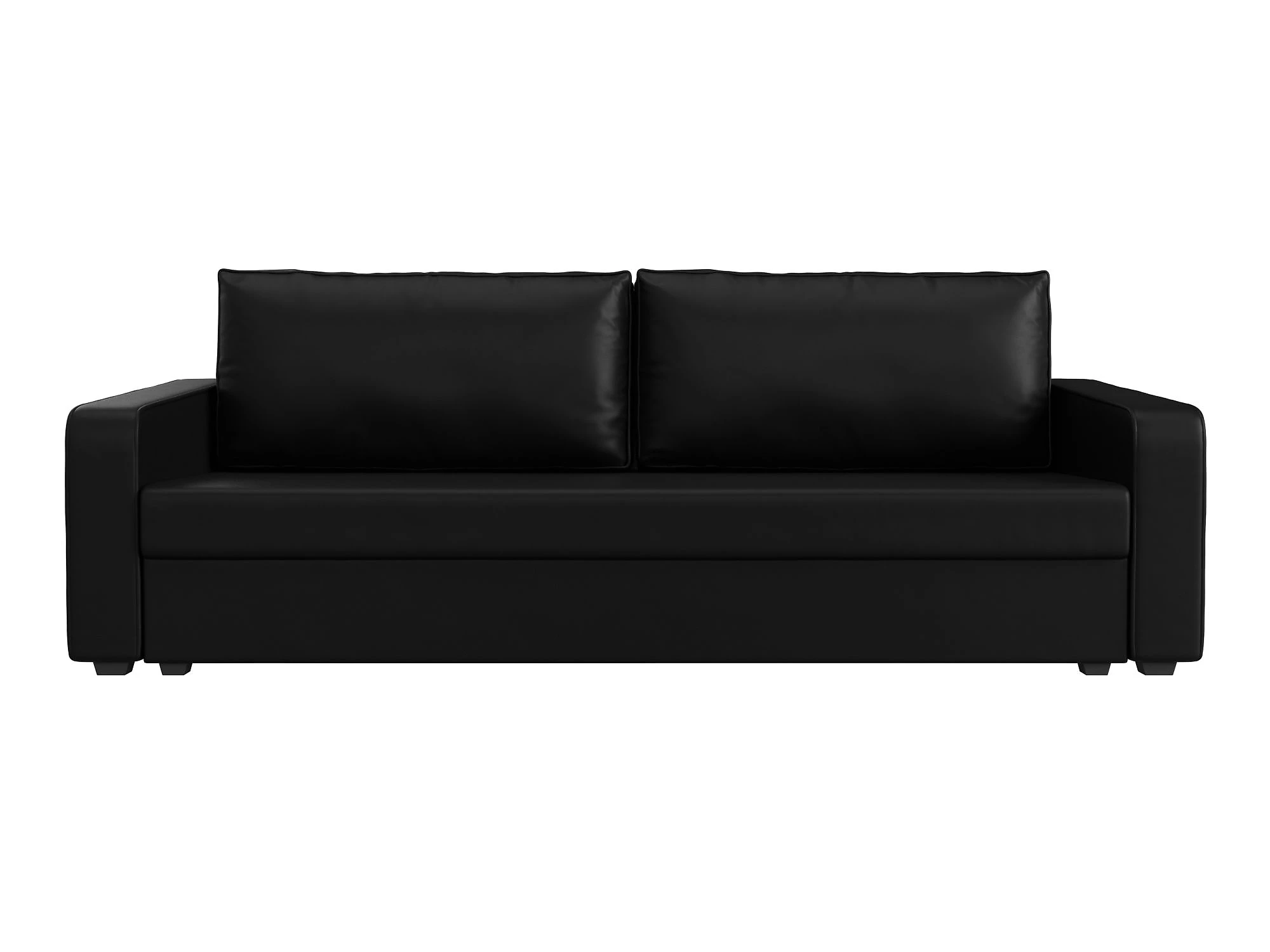 Чёрный диван Лига-009 Дизайн 14