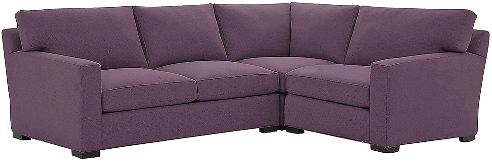 Угловой диван фиолетовый Непал Виолет