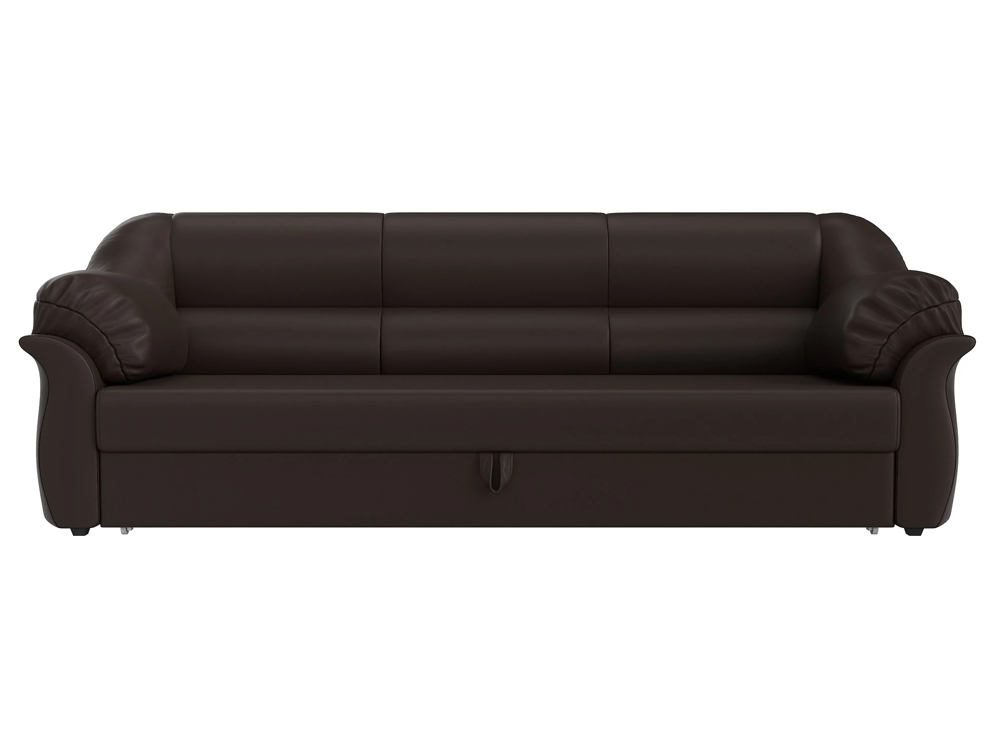 Прямой кожаный диван Карнелла Дизайн 3