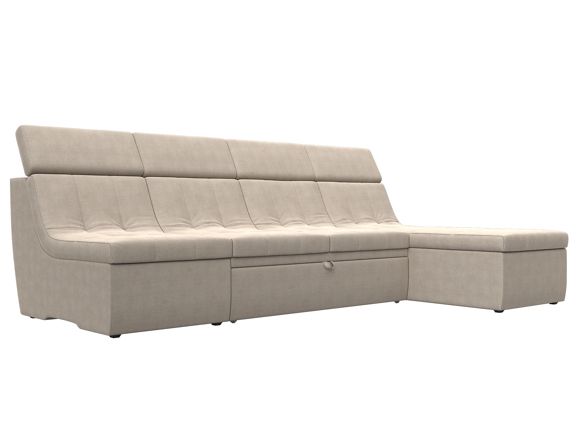 Модульный диван с оттоманкой  Холидей Люкс Кантри Дизайн 1