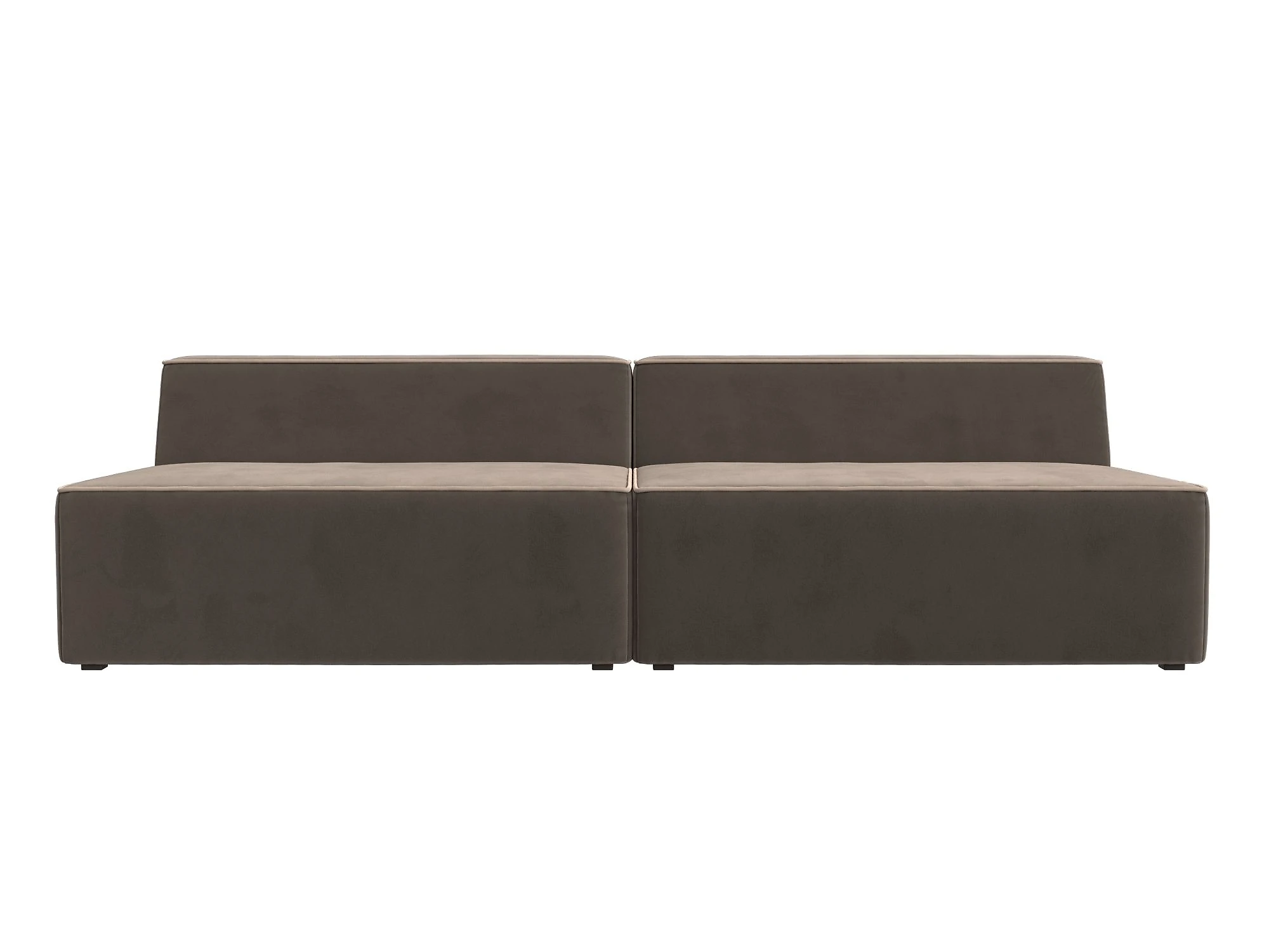 Угловой диван с канапе Монс Плюш Дизайн 13