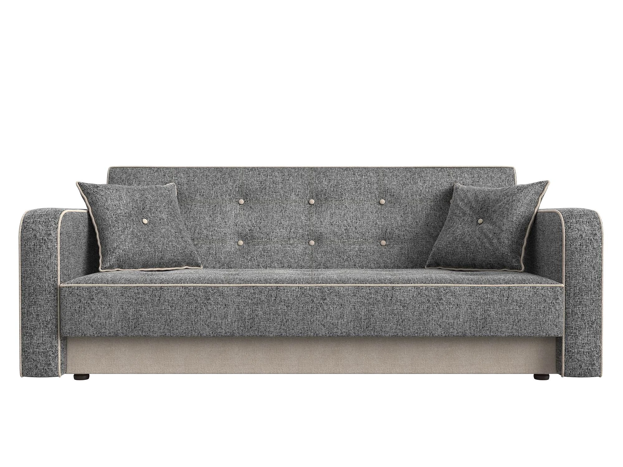 Прямой диван серого цвета Тур Кантри Дизайн 3