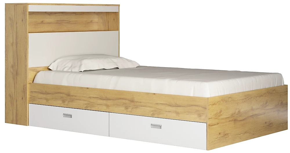 Кровать 120х200 см Виктория-2-120 Дизайн-1
