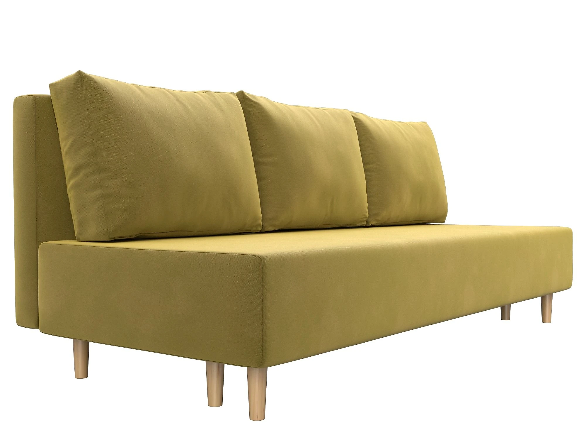 горчичный диван Лига-033 Дизайн 6