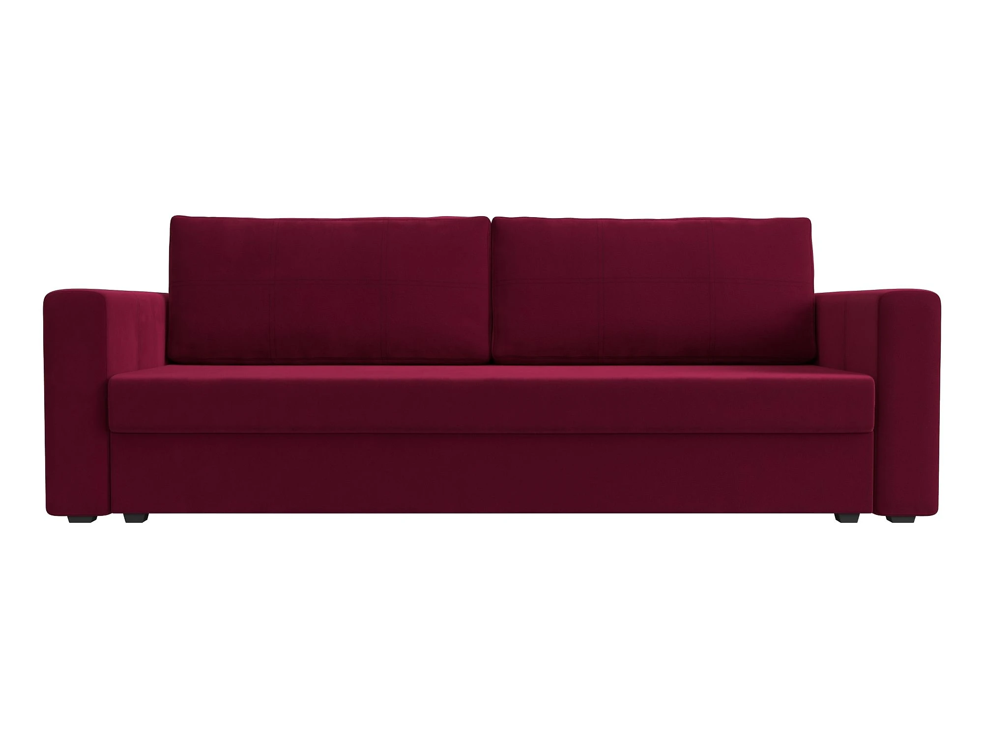Красный диван Лига-006 Дизайн 2