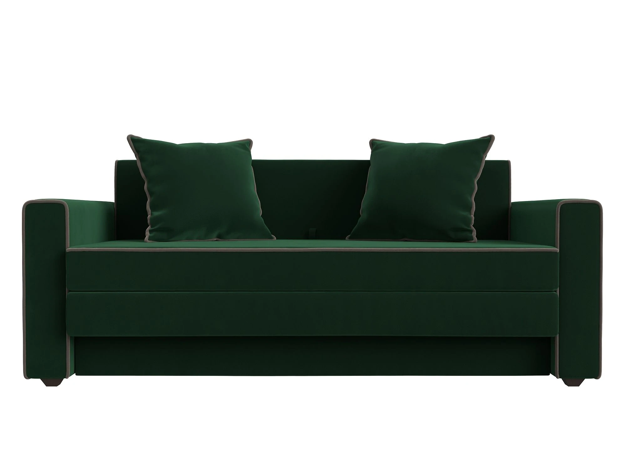 Прямой диван с механизмом аккордеон Лига-012 Плюш Дизайн 12