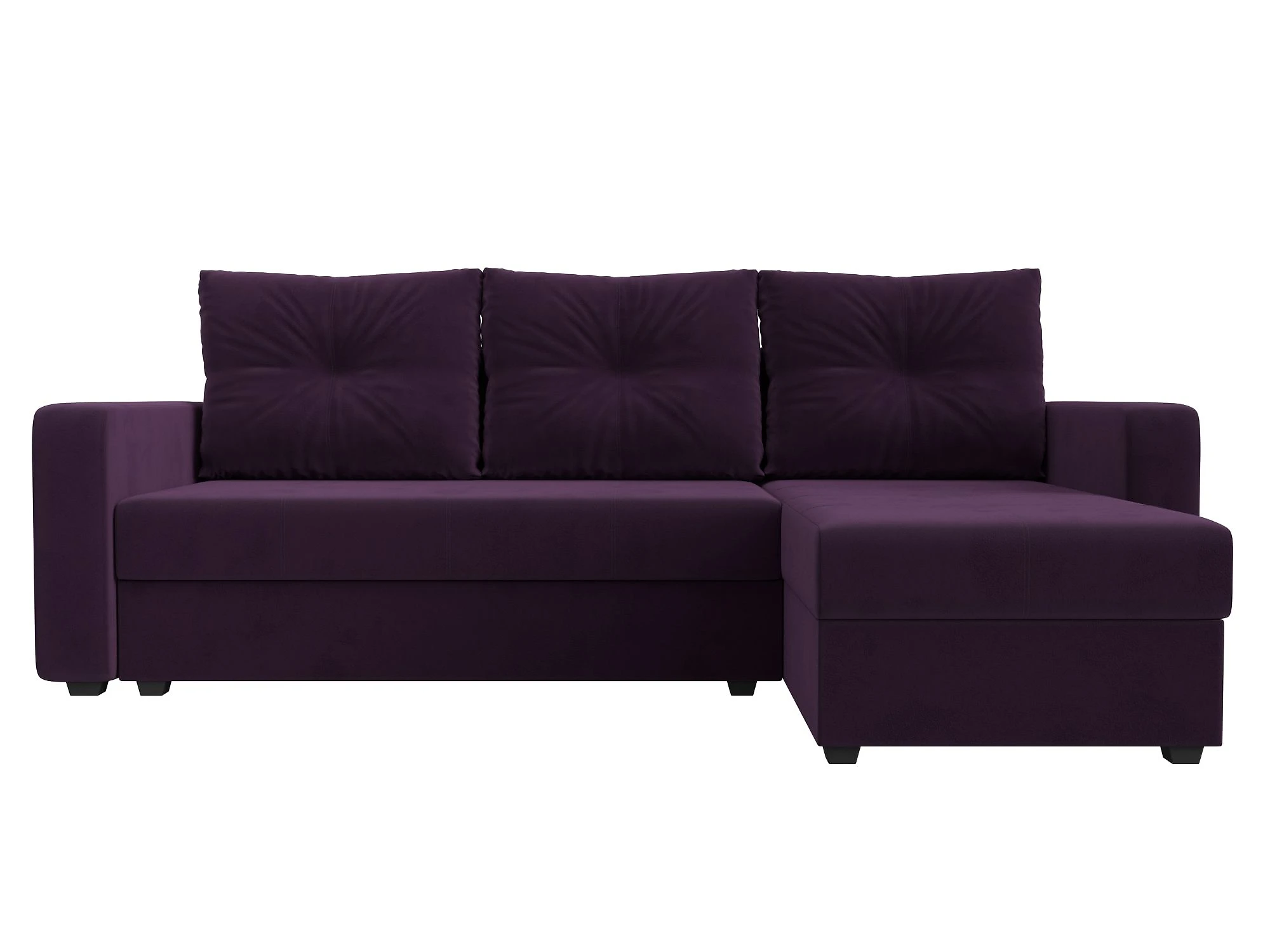 Угловой диван лофт Ливерпуль Лайт Плюш Дизайн 7