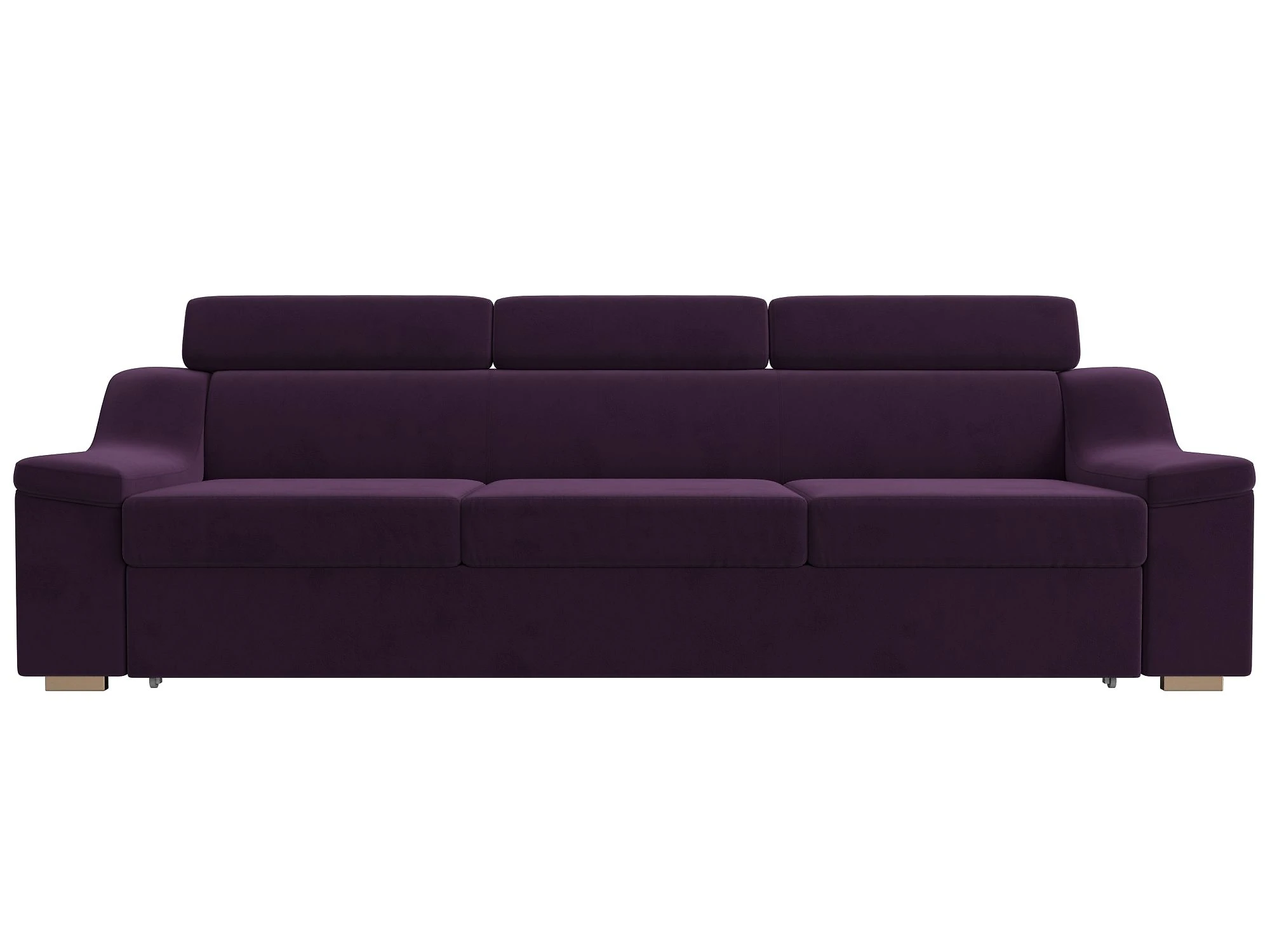 Прямой диван 240 см Линдос Плюш Дизайн 7