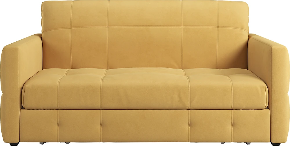 Жёлтый детский диван Соренто-1 Плюш Мастард